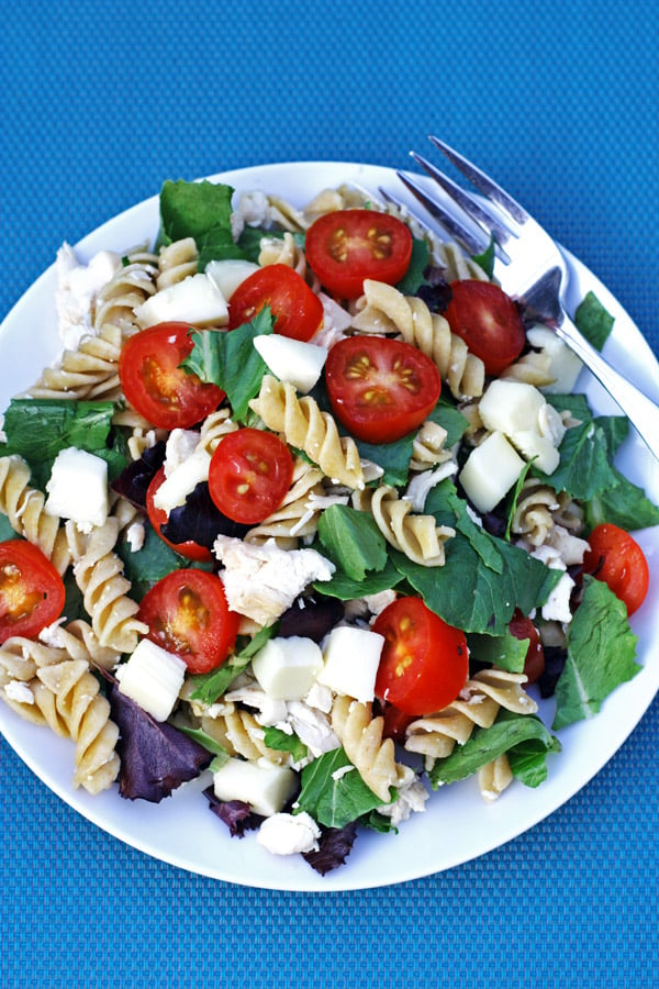 Chicken Garden Pasta Salad