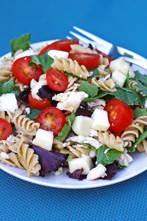 Chicken Garden Pasta Salad