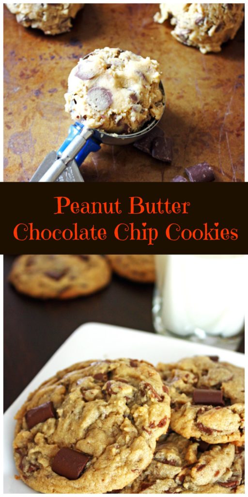 Peanut Butter Chocolate Chip Cookies