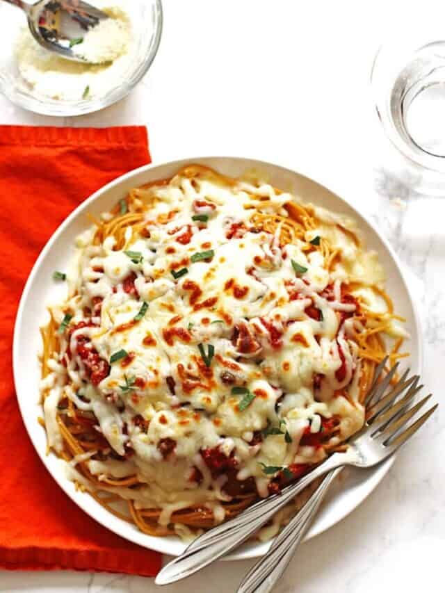 Easy Baked Spaghetti Recipe