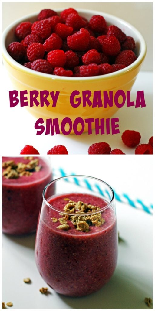 Berry Granola Smoothie