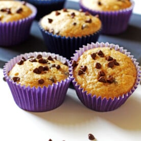 Banana Chocolate Chip Muffins