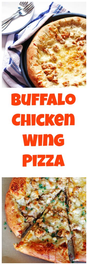 Buffalo Chicken Wing Pizza, pizza, recipe, dinner