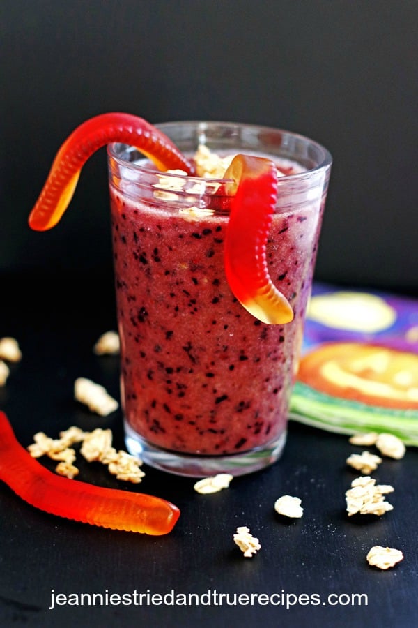 Kids Purple Halloween Drink