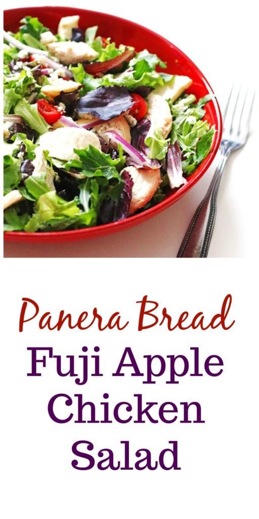 Fuji Apple Chicken Salad Copycat Panera Bread