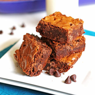These Ultimate Chocolate Brownies are delicious and easy to make. And there is a great April Fools Day joke too!)