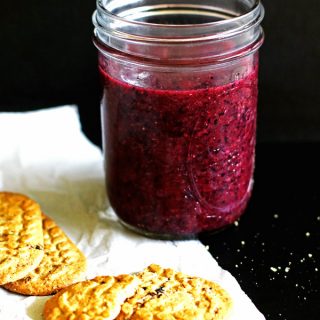 The Blueberry Lemon Smoothie is made with just three ingredients. Delicious and nutritious for you too!