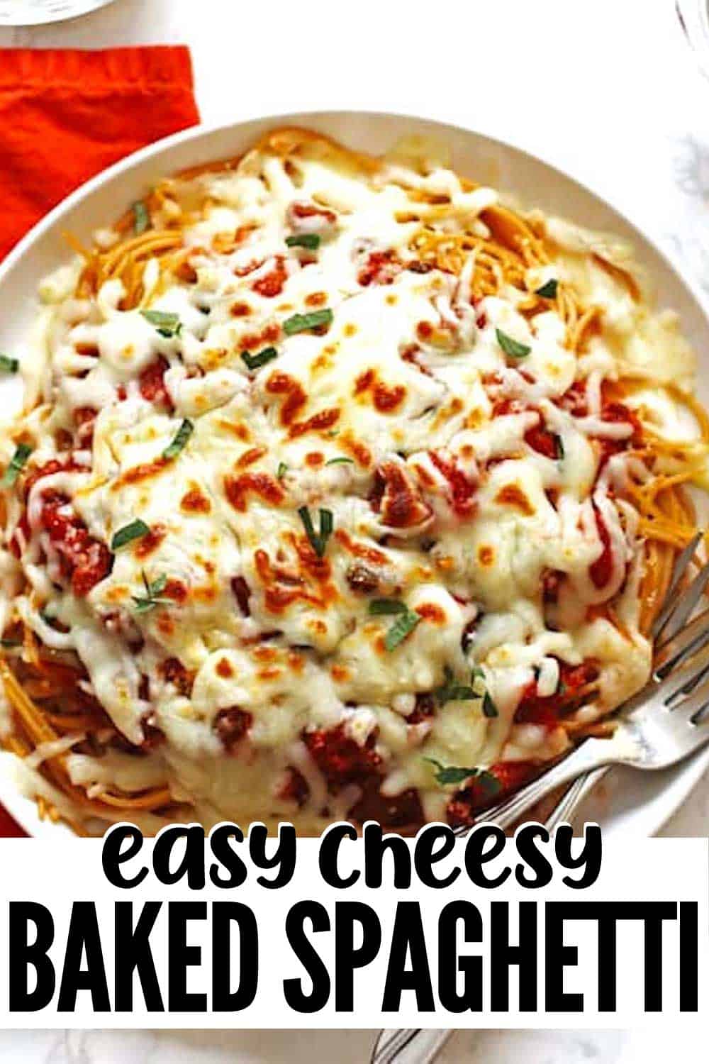 Easy Cheesy Spaghetti Recipe - Tried and True Recipes